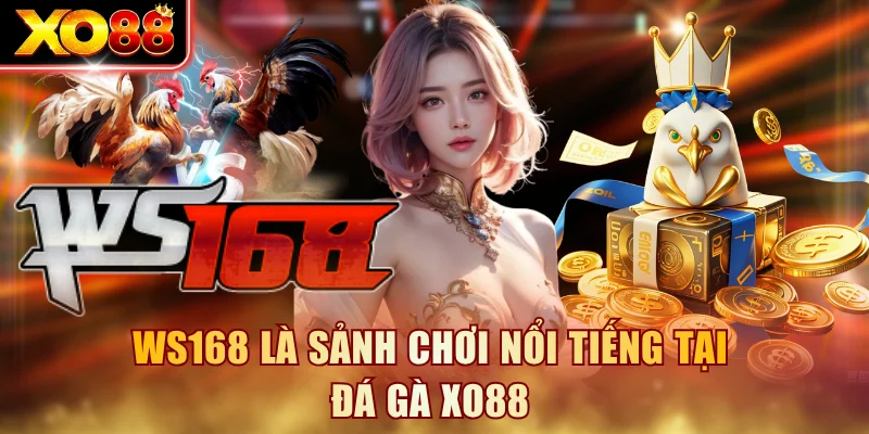 Ws168 là sảnh chơi nổi tiếng tại đá gà XO88